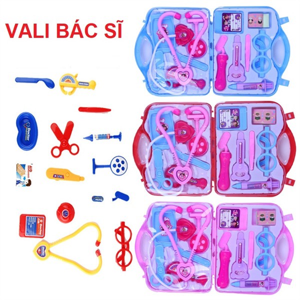 Bộ đồ chơi vali bác sĩ DCH004