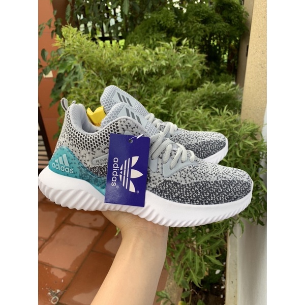 [Hàng mới về] Giày alphabounce giày neaker thể thao nam nữ full 5 màu( ghi hồng, ghi vàng, ghi xanh, đen trắng, đen full