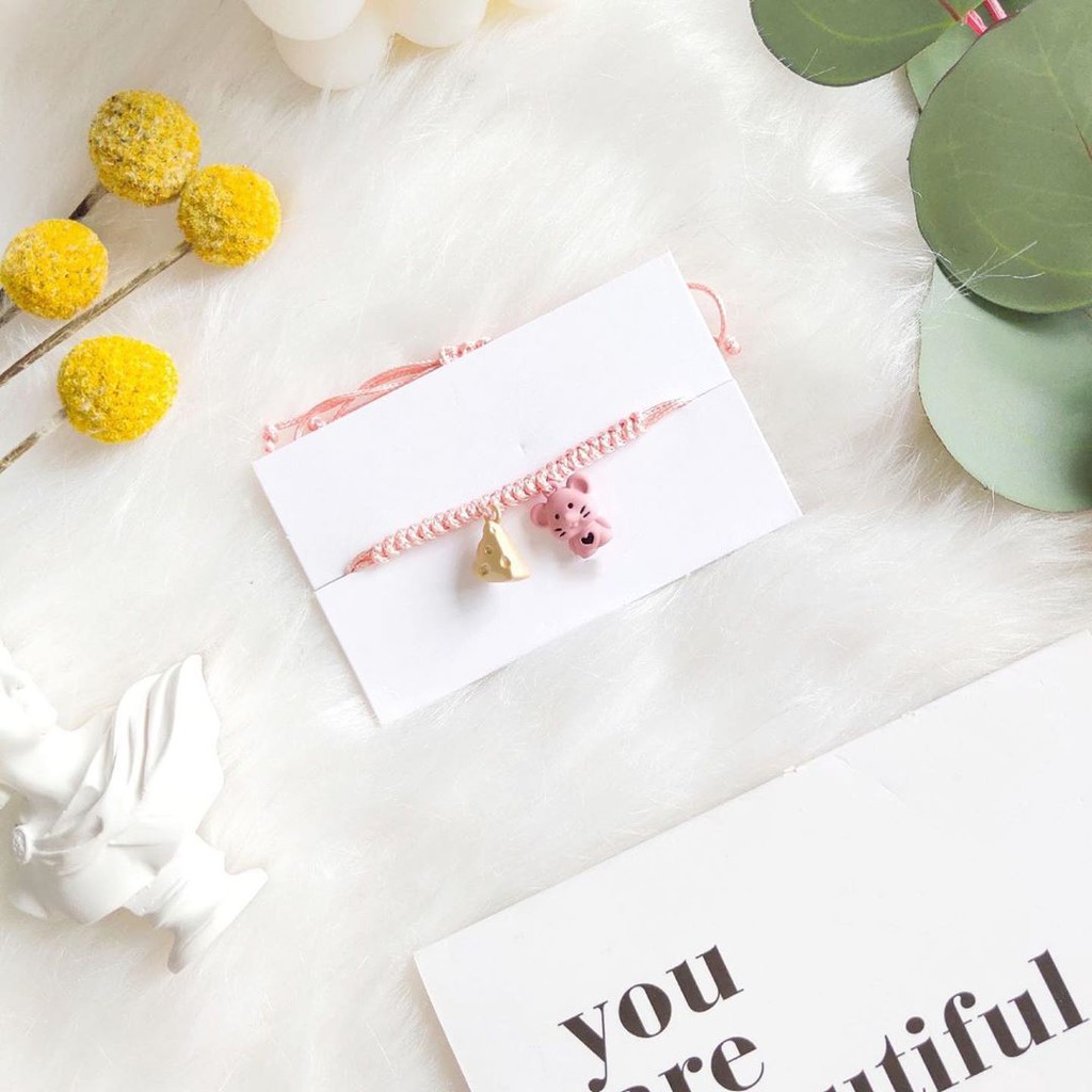 Vòng Tay Chỉ Chuột Đáng Yêu - TS1229