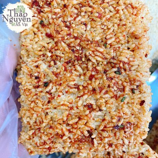 Combo 3 Gói Cơm Cháy Mắm Hành Giòn Thơm Ngon Túi Zip (100gr / Gói) THẢO NGUYÊN
