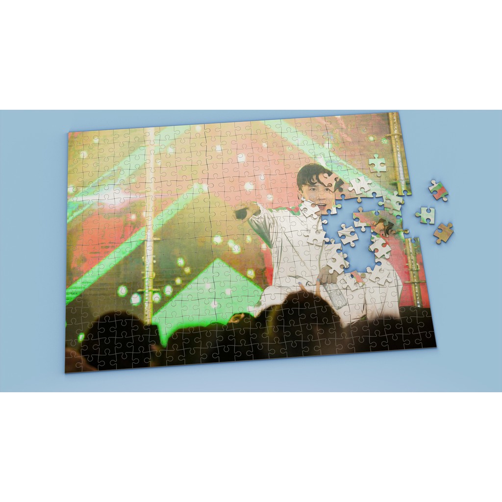 Tranh ghép hình Ca sĩ nhiều kích thước -Tranh ghép hình Karik - Karik19 - Nhận in hình tranh ghép th