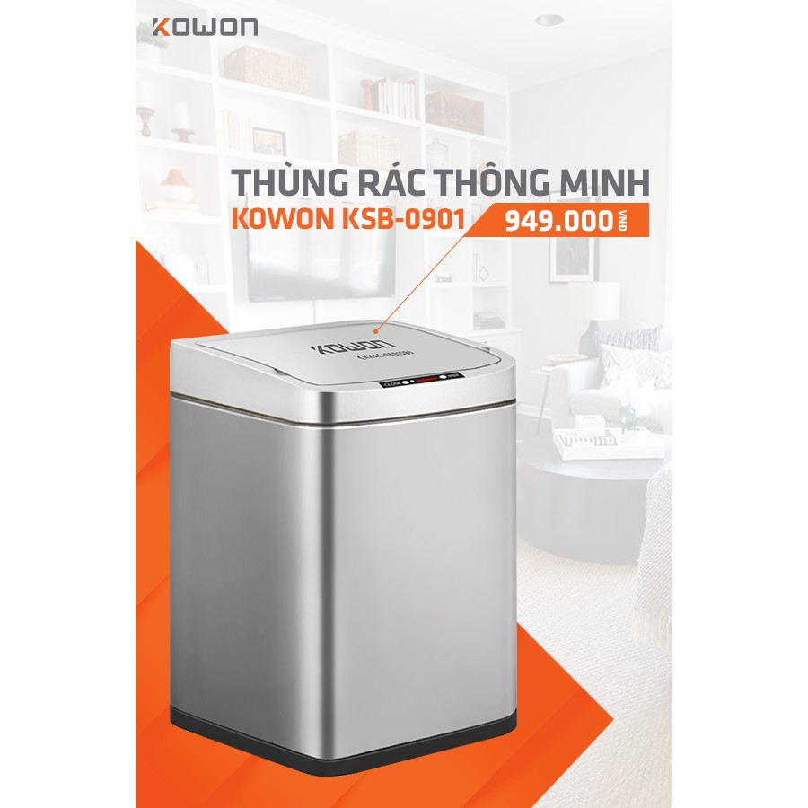 Thùng rác cảm ứng Kowon KSB - 0901