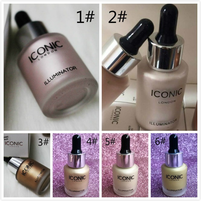 🌱Kem bắt sáng/tạo khối dạng lỏng tông nhũ Iconic với 6 màu tùy chọn/ tạo khối dạng lỏng tông nhũ Iconic với 6 màu tùy chọn | BigBuy360 - bigbuy360.vn