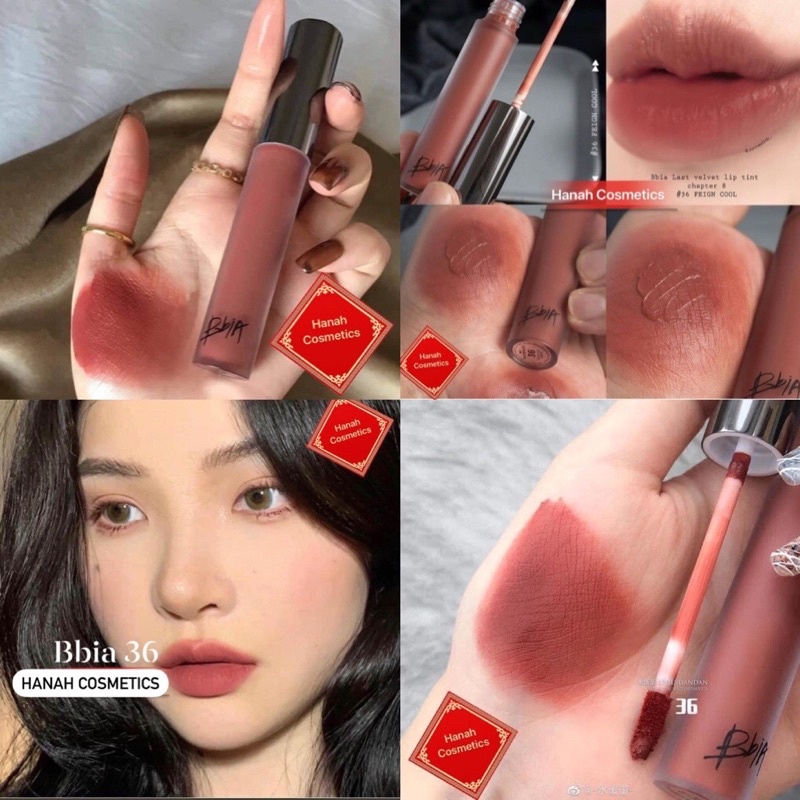 Son Kem Siêu Lì BBIA Last Velvet Lip Tint Full Màu