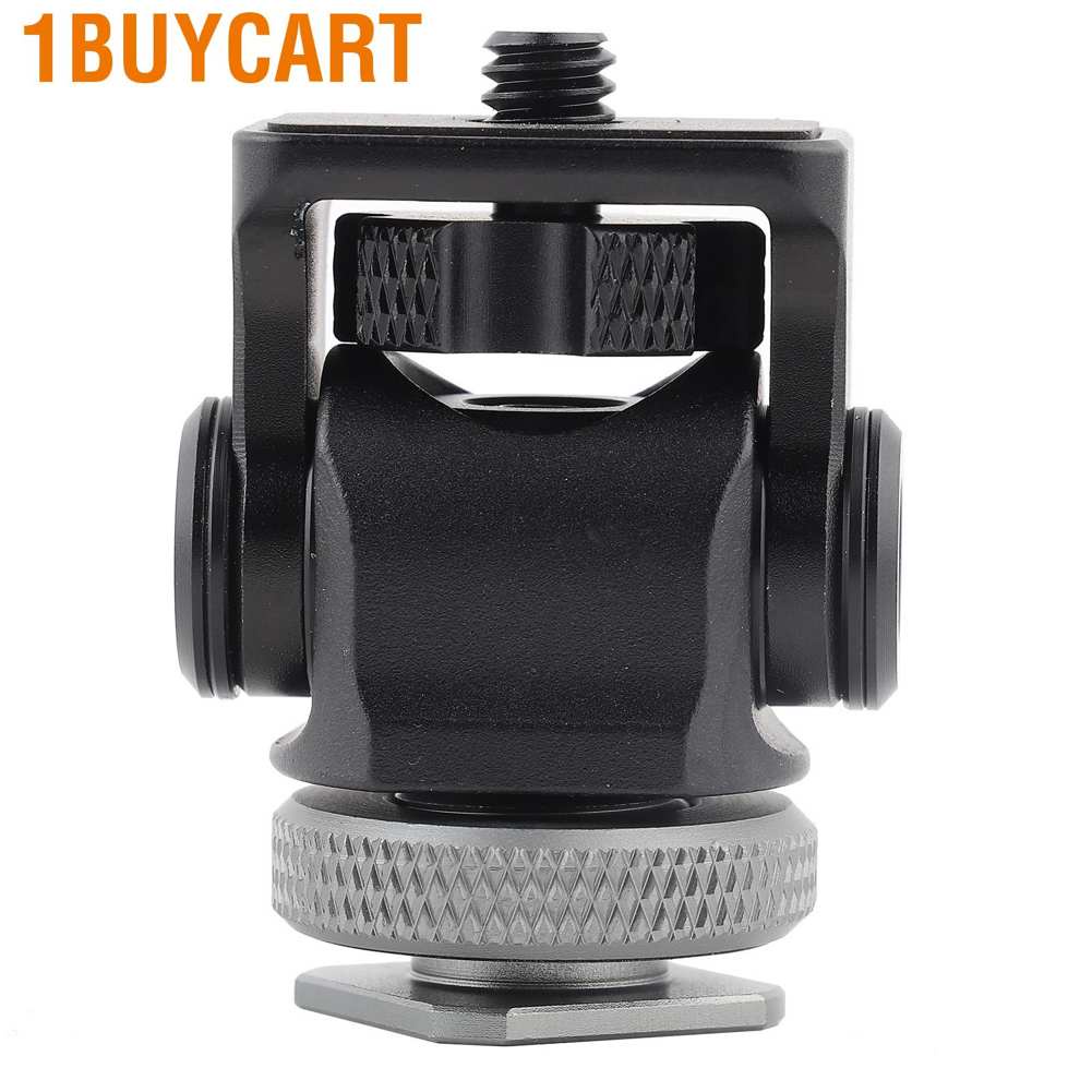 1buycart Durable High Strength Hot Shoe Mount  Lightweight Camera Anti-Rust Monitor for Light Monitoring