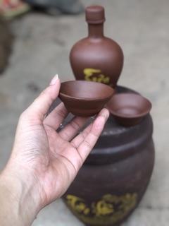 Nậm rượu tử sa 500ml