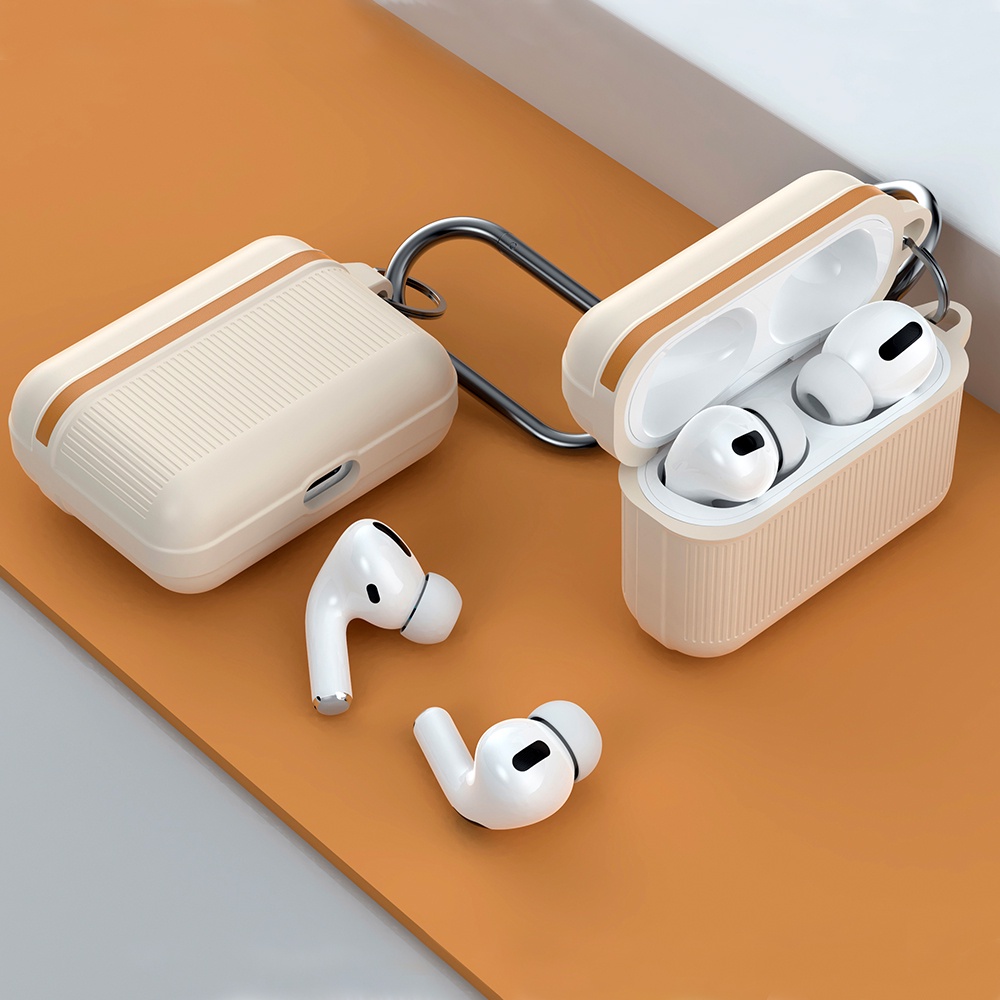 Vỏ bảo vệ hộp sạc tai nghe bluetooth thích hợp cho Airpods 3 2021 1/2 Pro