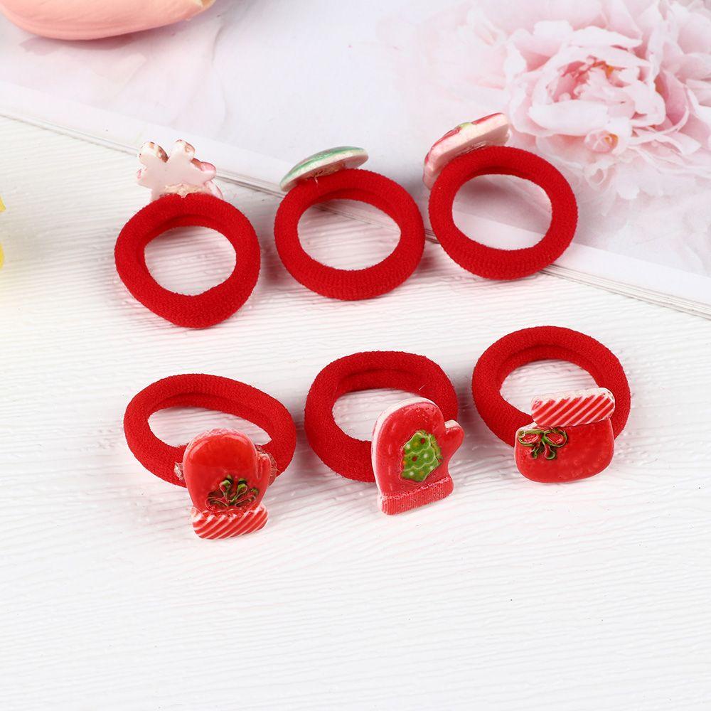 SUMU Bộ 2 Dây Cột Tóc Phong Cách Giáng Sinh Dễ Thương