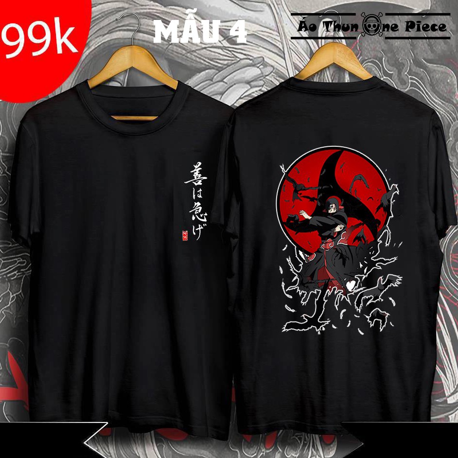 Áo Thun Naruto đẹp giá rẻ-Áo thun in hình Anime Itachi Uchiha cực HOT | BigBuy360 - bigbuy360.vn