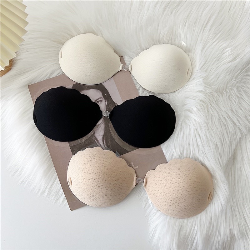 Áo Dán Nâng Ngực Tạo Khe Cài Trước Vỏ Sò Thông Hơi P45