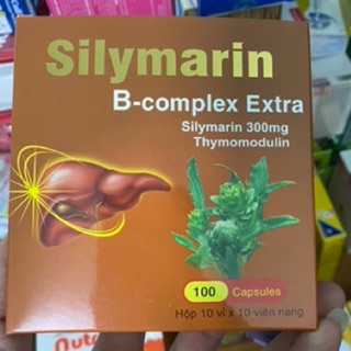 Viên uống Silymarin B complex Extra hộp 100 viên ( sản phẩm này không phải là thuốc )