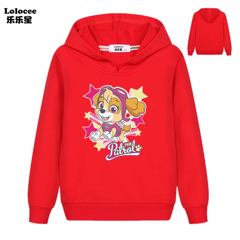 Áo Hoodie Nữ In Hình Paw Patrol Skye