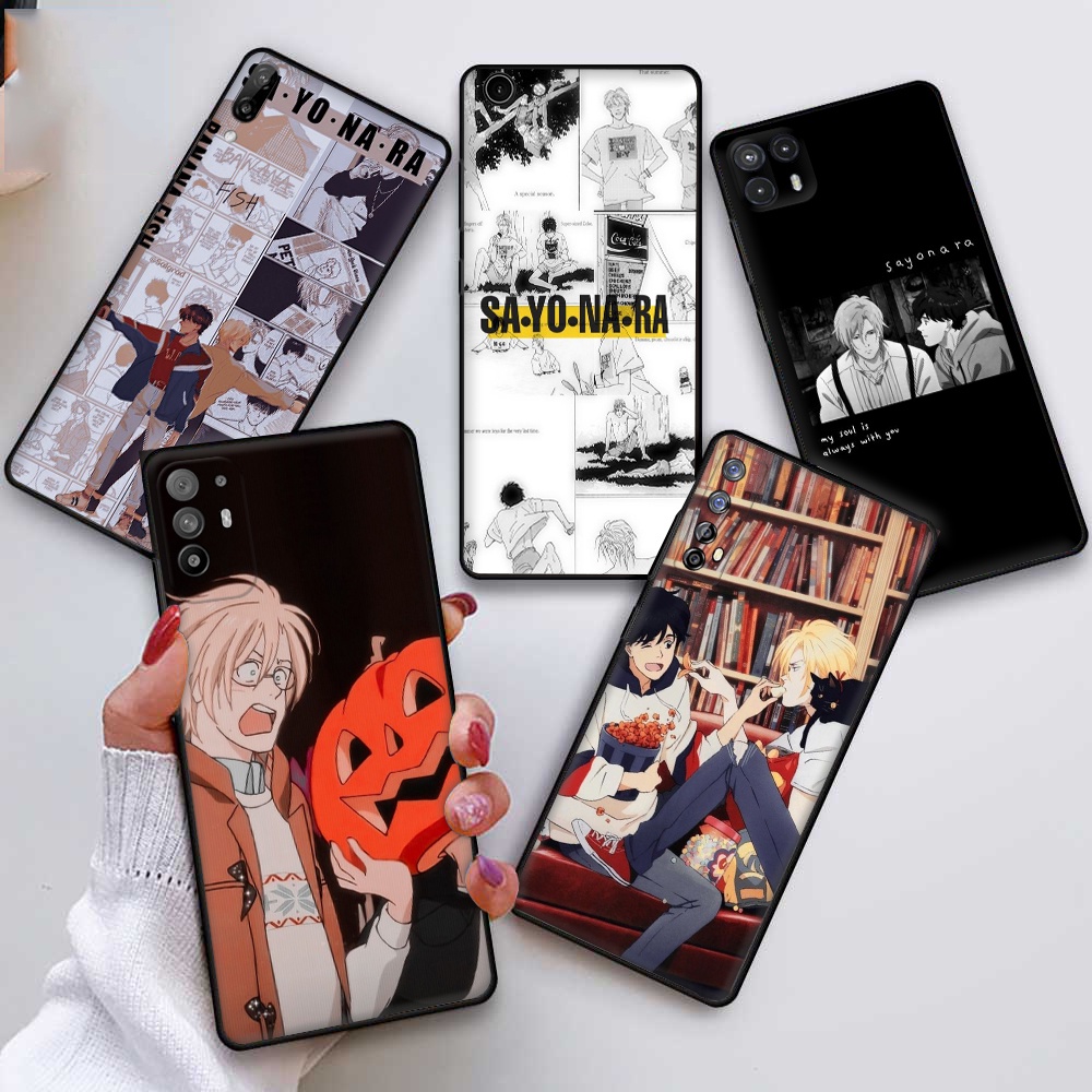 Ốp điện thoại Realme 7i 2 A5 3 Pro 5i 5s 5 Pro Q 6 Pro 6i 7 NR52 Banana Fish