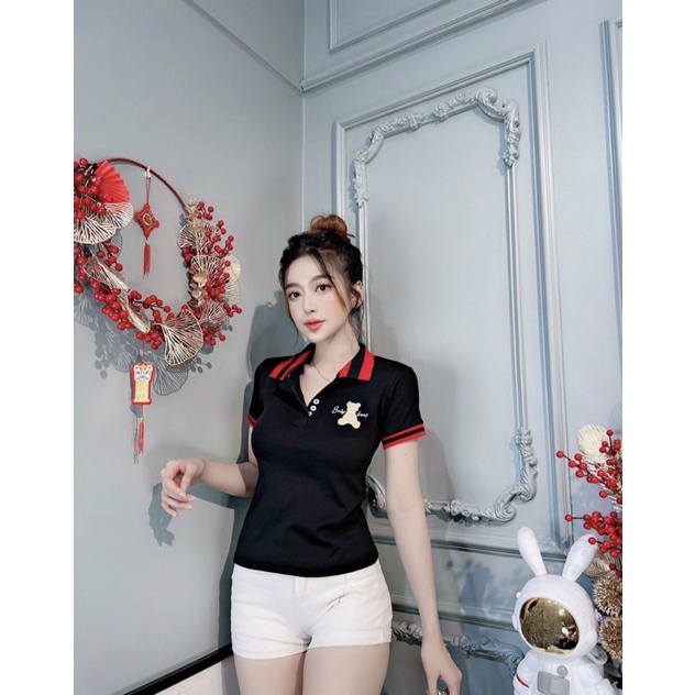 ÁO THUN THÁI BOZIP NỮ CỔ BẺ