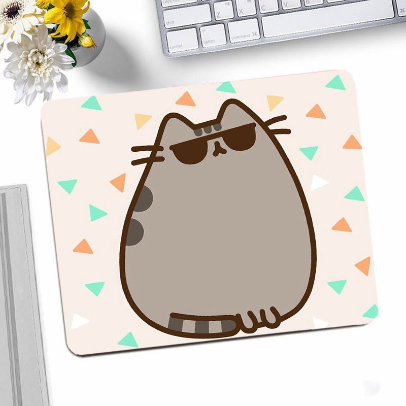Miếng di chuột in hình MÈO PUSHEEN cute hoạt hình chibi anime miếng kê chuột miếng lót chuột