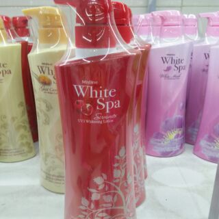 Sữa dưỡng thể trắng mịn da White Spa Mistine Thái Lan