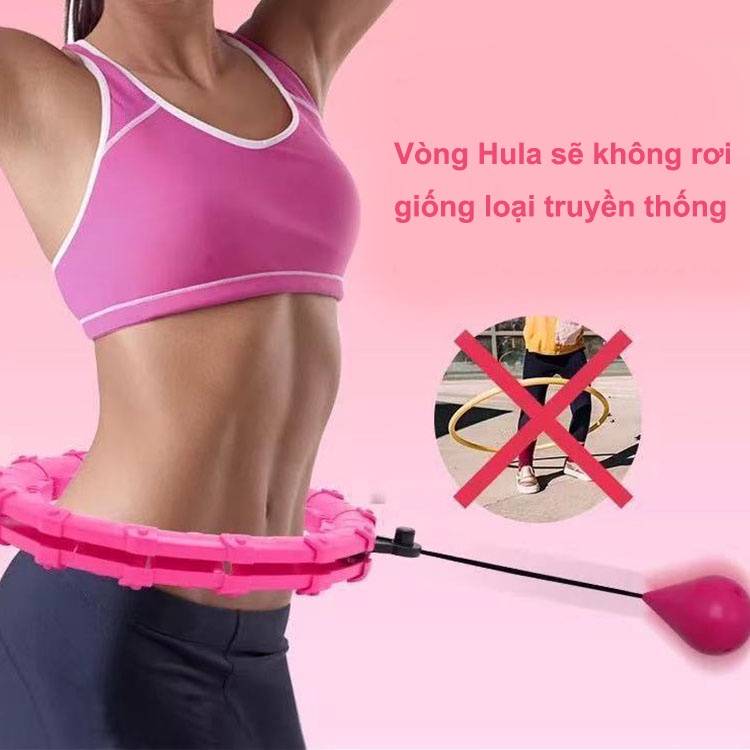 Vòng Lắc Eo Thông Minh Có Thể Tháo Rời Tiện Dụng Hula Hoop