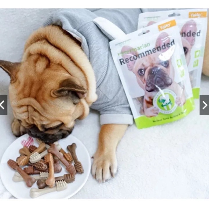 Xương Gặm Sạch Răng Thơm Miệng Cho Chó Yaho 240g