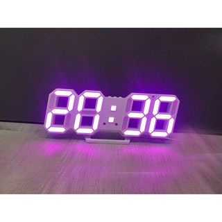 [ Hàng Chính Hãng ] Đồng hồ LED 3D treo tường, để bàn thông minh TN828 Smart Clock