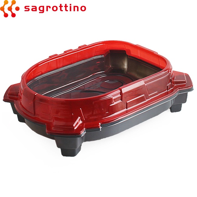 Đế gắn con quay Beyblade Stadium Arena màu đỏ có nắp bảo vệ cho con quay Gyro