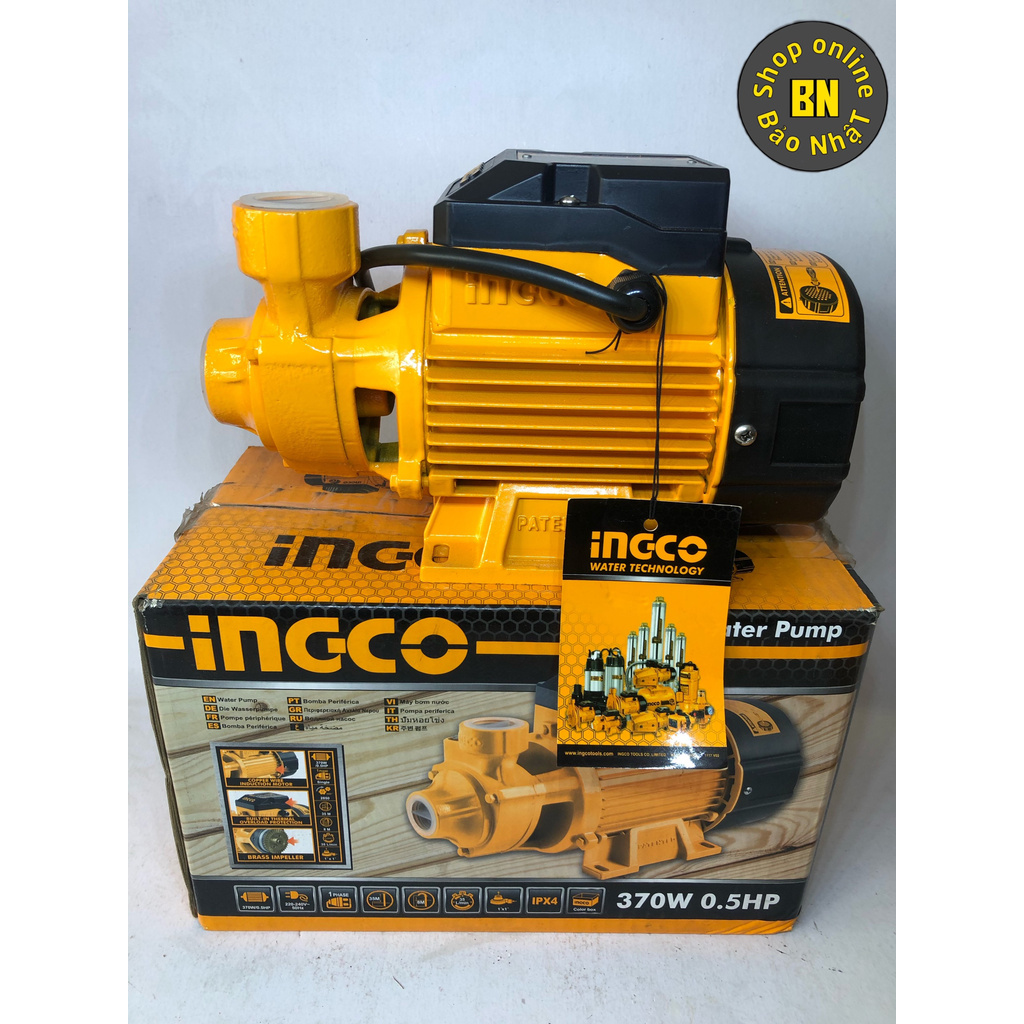 Máy bơm nước hiệu Ingco 370W- VPM3708 - BảoGroup[Chính hãng]