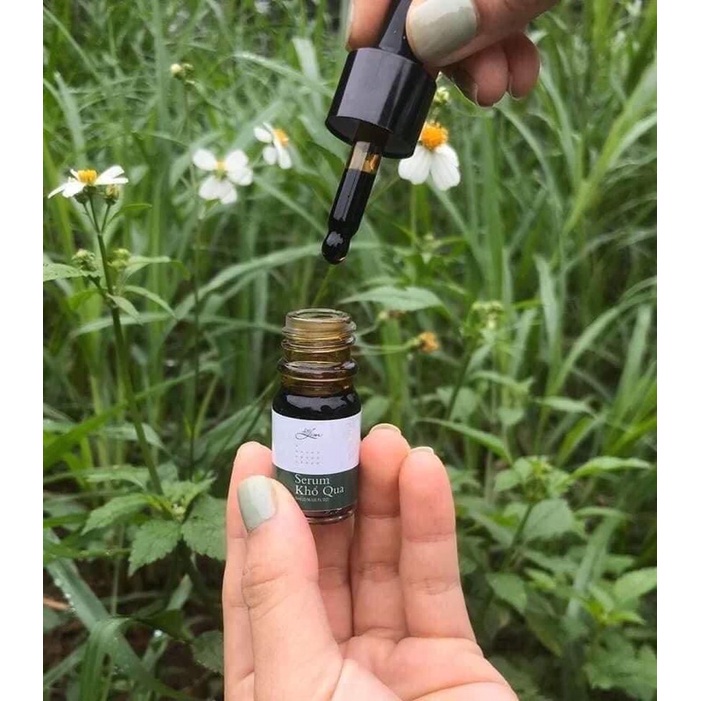 Serum Khổ Qua, Mướp Đắng Handmade Lim Farm - 100% Nguyên Chất - Giảm Mụn, Sáng Da, Chăm Sóc Da Mặt Hiệu Quả
