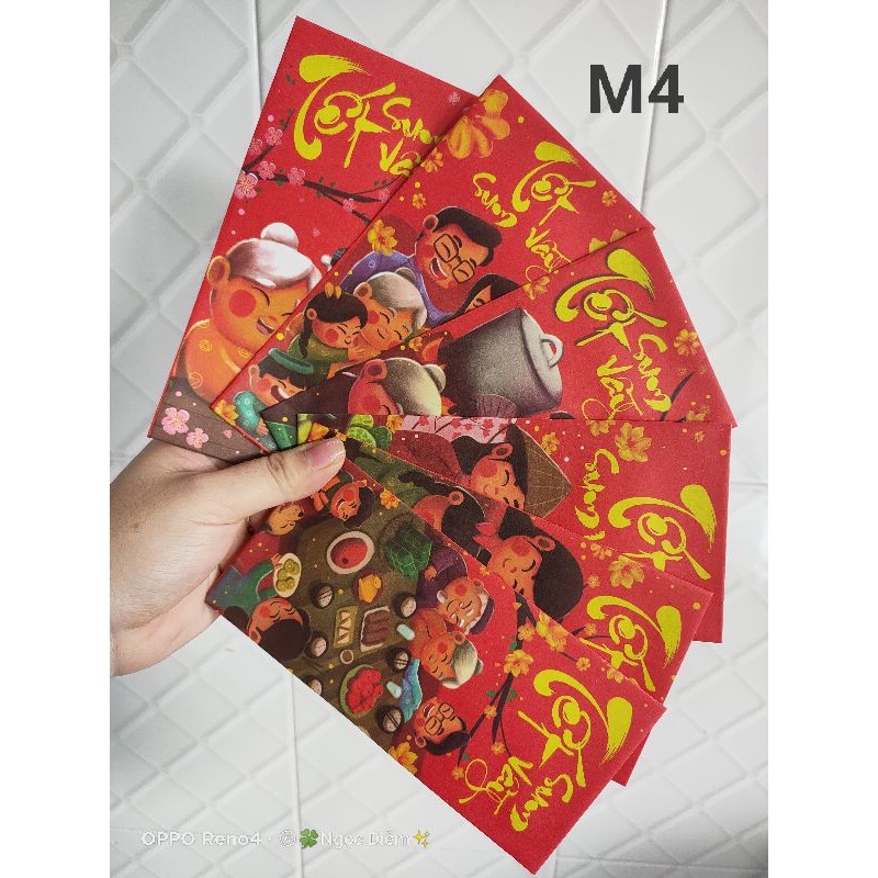COMBO 100 BAO LÌ XÌ TẾT 2022 TÙY CHỌN