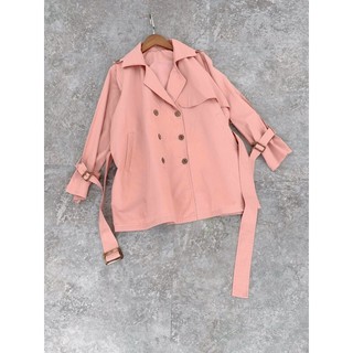 🌸ÁO KHOÁC BLAZER HỒNG ĐẤT🌸
