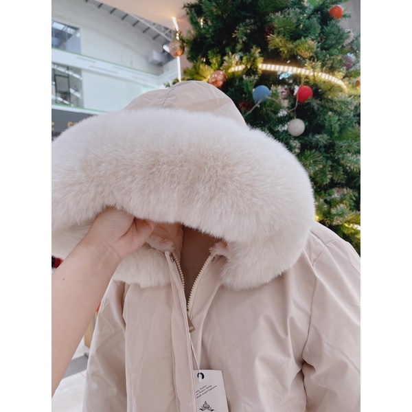 (Ảnh thật) ÁO PHAO LÓT LÔNG MŨ LÔNG THỎ 812 | BigBuy360 - bigbuy360.vn