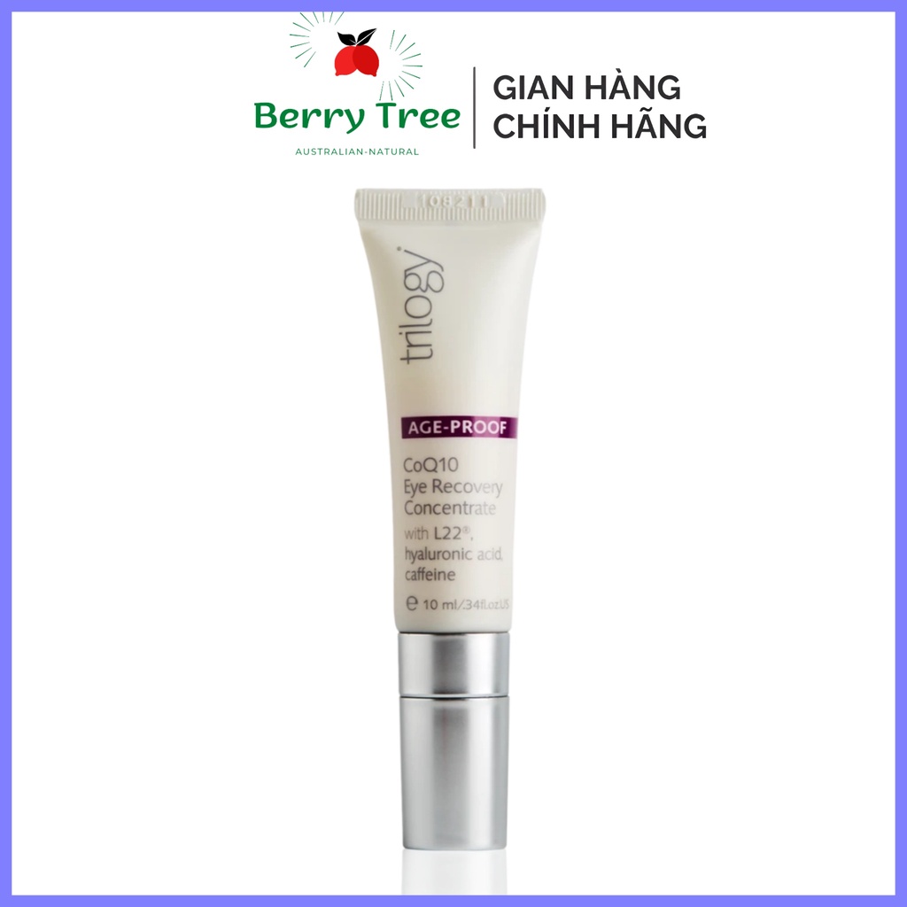 Trilogy Tinh Chất Phục Hồi Da Vùng Mắt CoQ10 Eye Recovery Concentrate 10ml (BR)