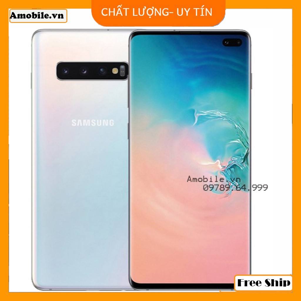 [Free Ship] Điện thoại Samsung S10 Plus/ Galaxy S10+ cấu hình mạnh mẽ Ram8Gb/Room128Gb | BigBuy360 - bigbuy360.vn