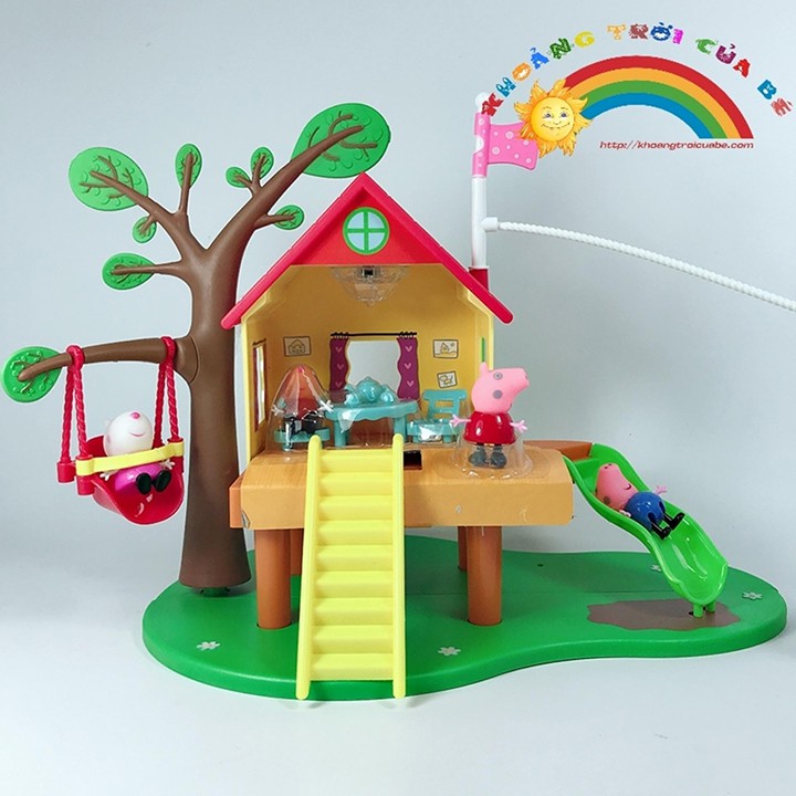 Đồ Chơi Biệt thự gia đình Peppa Pig DB123 [SHIP TOÀN QUỐC]