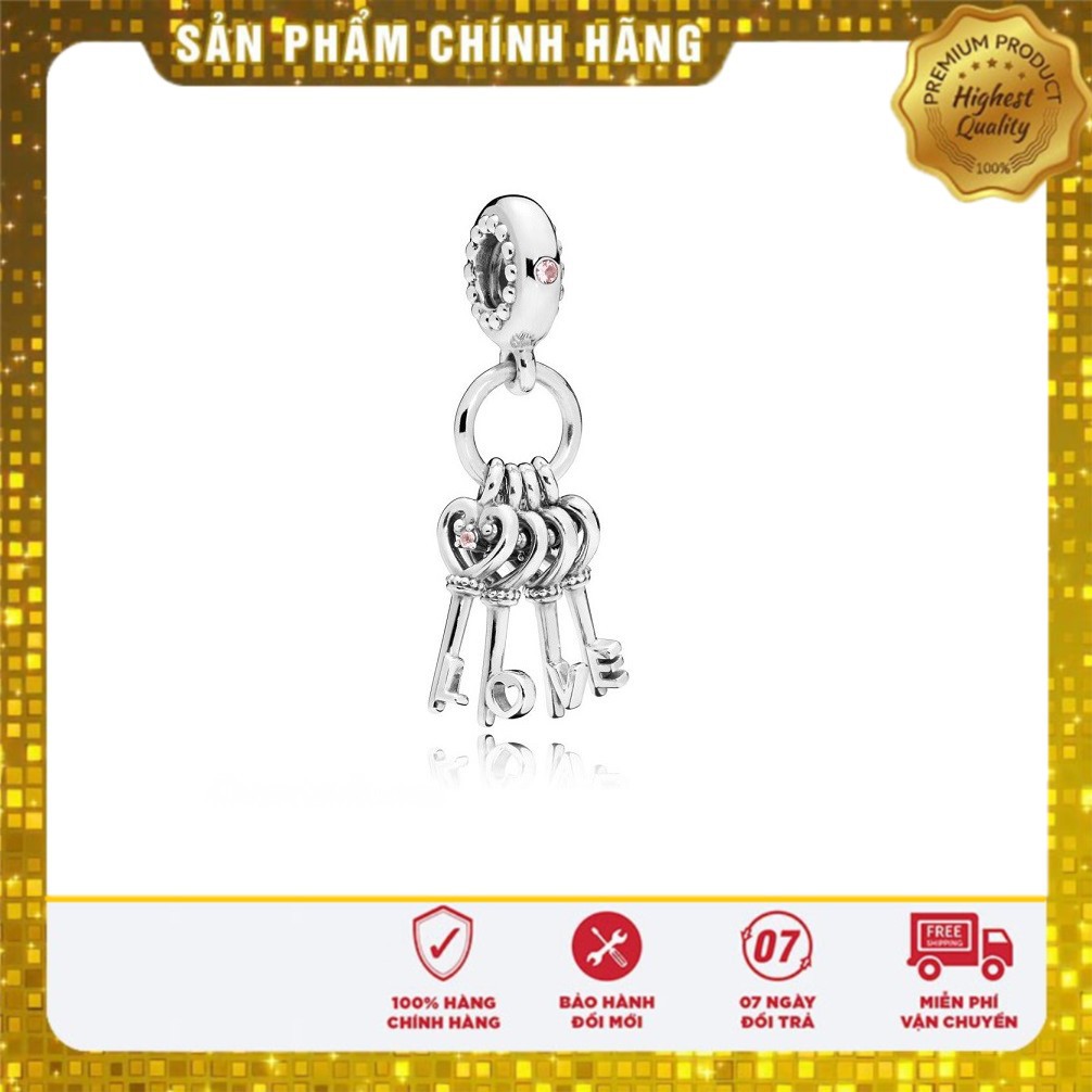 Charm bạc Pan chuẩn bạc S925 ALE Cao Cấp - Charm Bạc S925 ALE thích hợp để mix cho vòng bạc Pan - Mã sản phẩm DNJ073