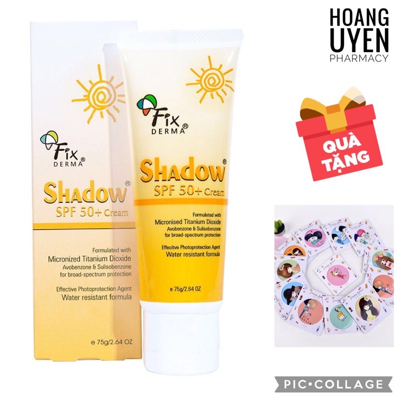 Kem chống nắng Fixderma Shadow SPF 50+ Cream (Fix Derma)