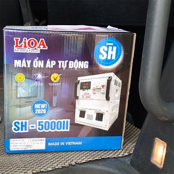 LIOA Ổn áp 1 pha 220V - 110V Từ 5000VA Hàng Việt Nam, chất lượng cao - BH 12 Tháng