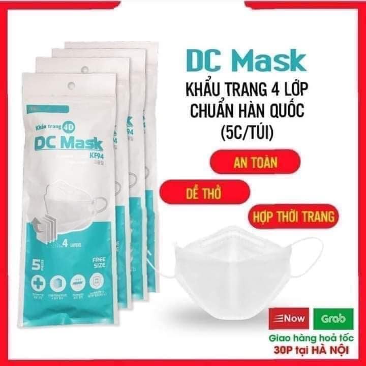 Khẩu trang DC Mask KF94 (Thùng 300 chiếc)