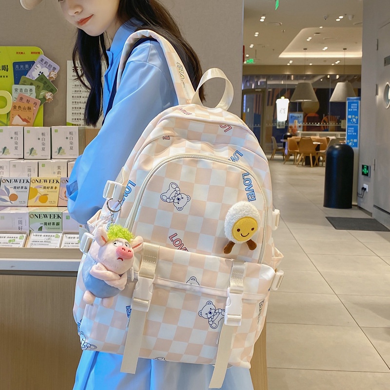 Ba Lô Đi Học Thiết Kế Xinh Xắn Thời Trang Mẫu Mới 2022 Dành Cho Nữ