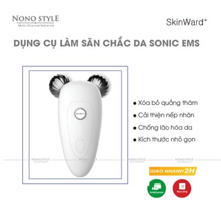 Thanh Lăn Mặt Điện Tử - THON GỌN - 1 ĐỔI 1 - Sonic EMS Skinward+ - Rung Động Âm Thanh - 4 Cường Độ - Cải Thiện Da Cơ