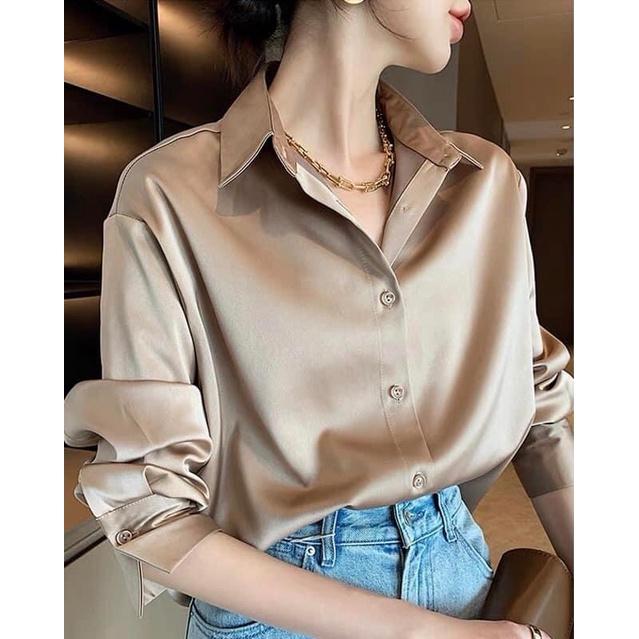 Áo SơMi Nhung Lụa