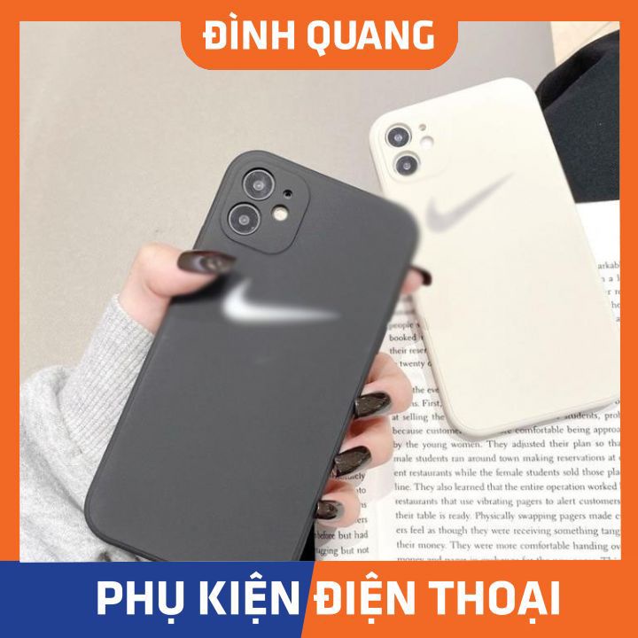 Ốp lưng iphone vuông cạnh hình ni.k.e 6/6plus/6s/6splus/7/7plus/8/8plus/x/xr/xs/11/12/pro/max/plus/promax - ĐQ Store