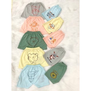 Quần đùi bozip và cotton cho bé