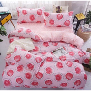 Set chăn ga gối poly nhập nguyên set