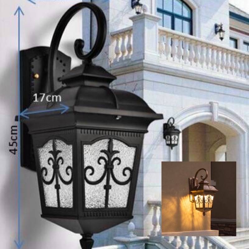 Đèn hiên,sân vườn,cột cổng ....  mã 0104S