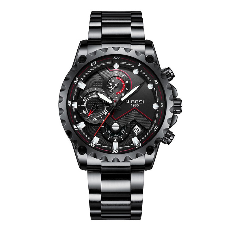 [ NEW ] ĐỒNG HỒ NAM NIBOSI NI2322 DÂY KIM LOẠI FULLKIM-FULLBOX