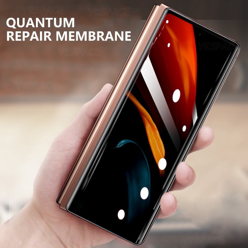 Miếng Dán Hydrogel Mềm Nhám 4 Trong 1 Chống Dấu Vân Tay Cho Samsung Galaxy Z Fold 4 3 2 1 W22 W21 W20