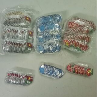 100 cái huy hiệu đoàn, huy hiệu đội, huy hiệu măng non