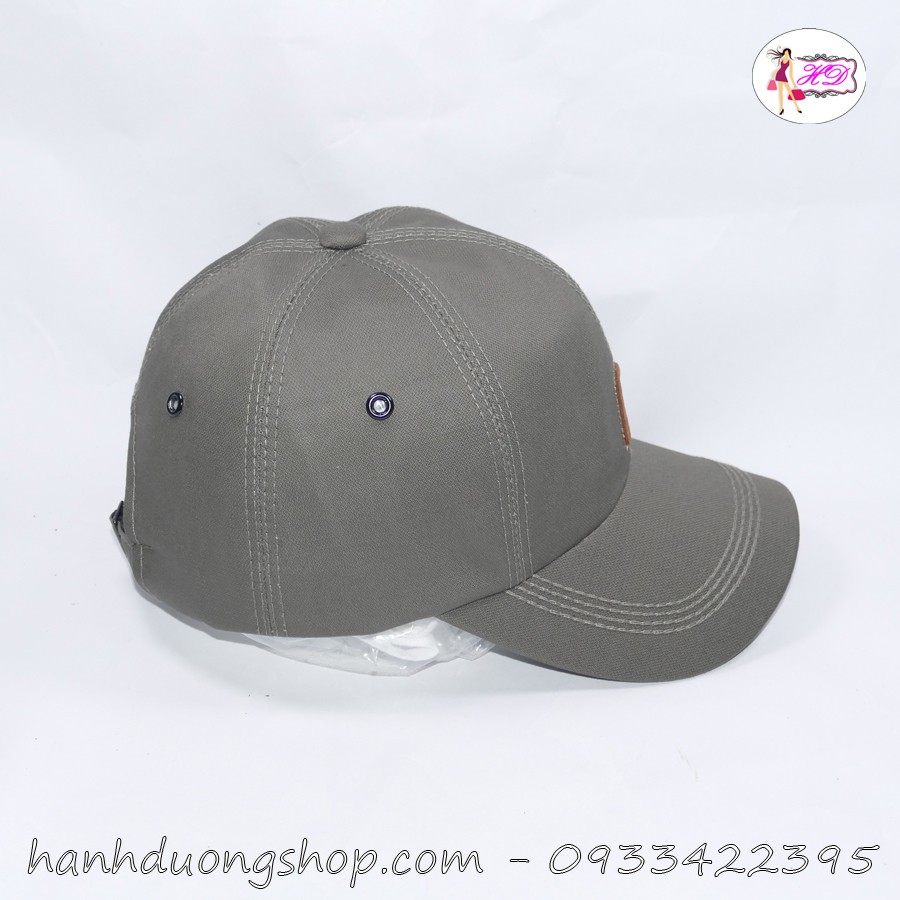 Nón kết lưỡi trai mặt da GH since 1986 thời trang nam nữ - BL13