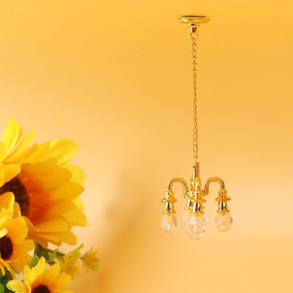 1 / 1 Cặp Đèn Sàn Mini Xinh Xắn Cho Nhà Búp Bê