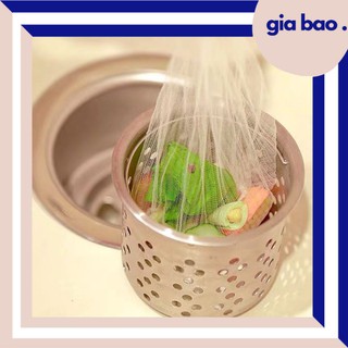 [SALE CUỐI NĂM]Sét 100 túi lọc rác bồn rửa chén, túi đựng rác tiện dụng sạch sẽ cho gian bếp -  TLR
