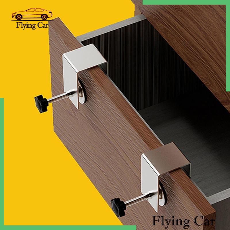 Set 2 Kẹp Ngăn Kéo Tủ Bằng Kim Loại Lzdjfmy2